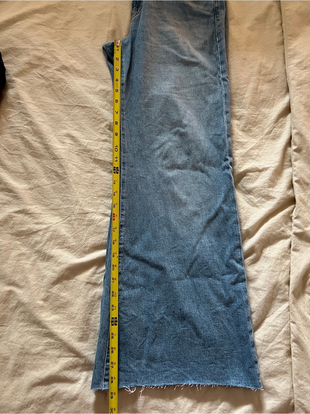 Mavi Grace Light Blue High-Rise Wide-Leg Jeans - Picture 8 of 8
